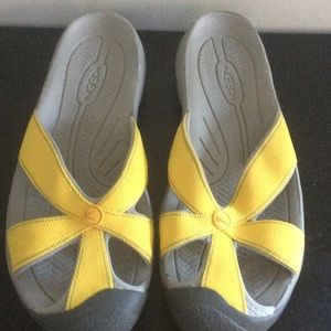 Keen Waimea h2 closed toe flip flop sandal Sz 9.5